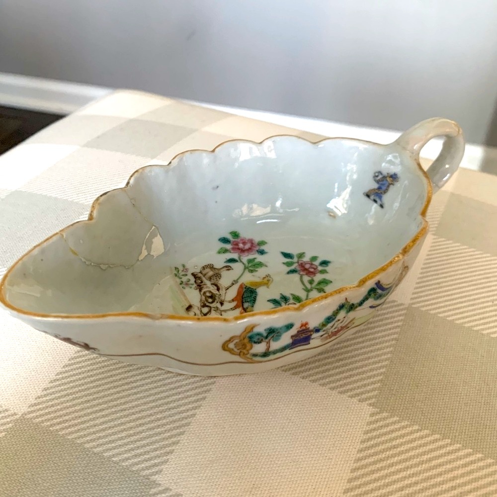 English China Gravy Sauce Boat